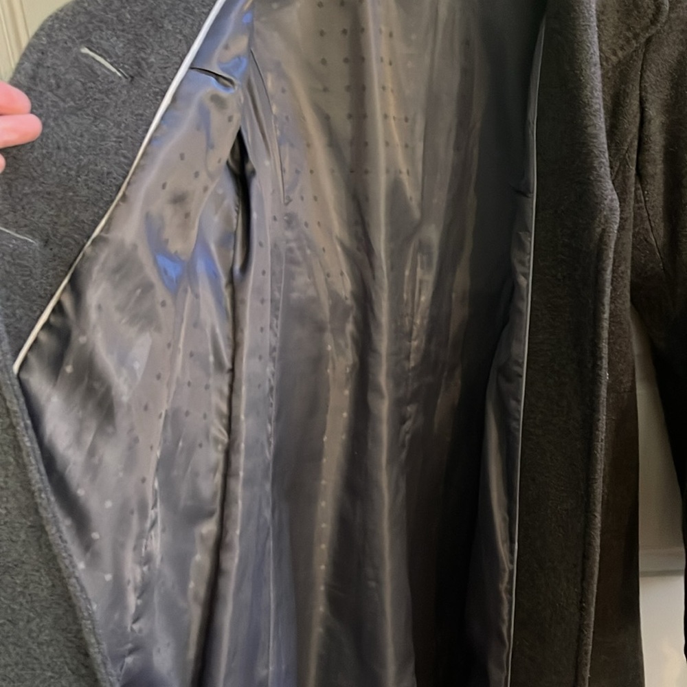 Wool cashmere blend dress coat - Picture 5 of 6
